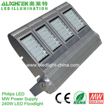 Outdoor Ip65 High Power Modular Led Floodlight 240w With 120pcs Philips Led 